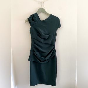Barneys NY x Hellessy Turquoise Wrap Dress